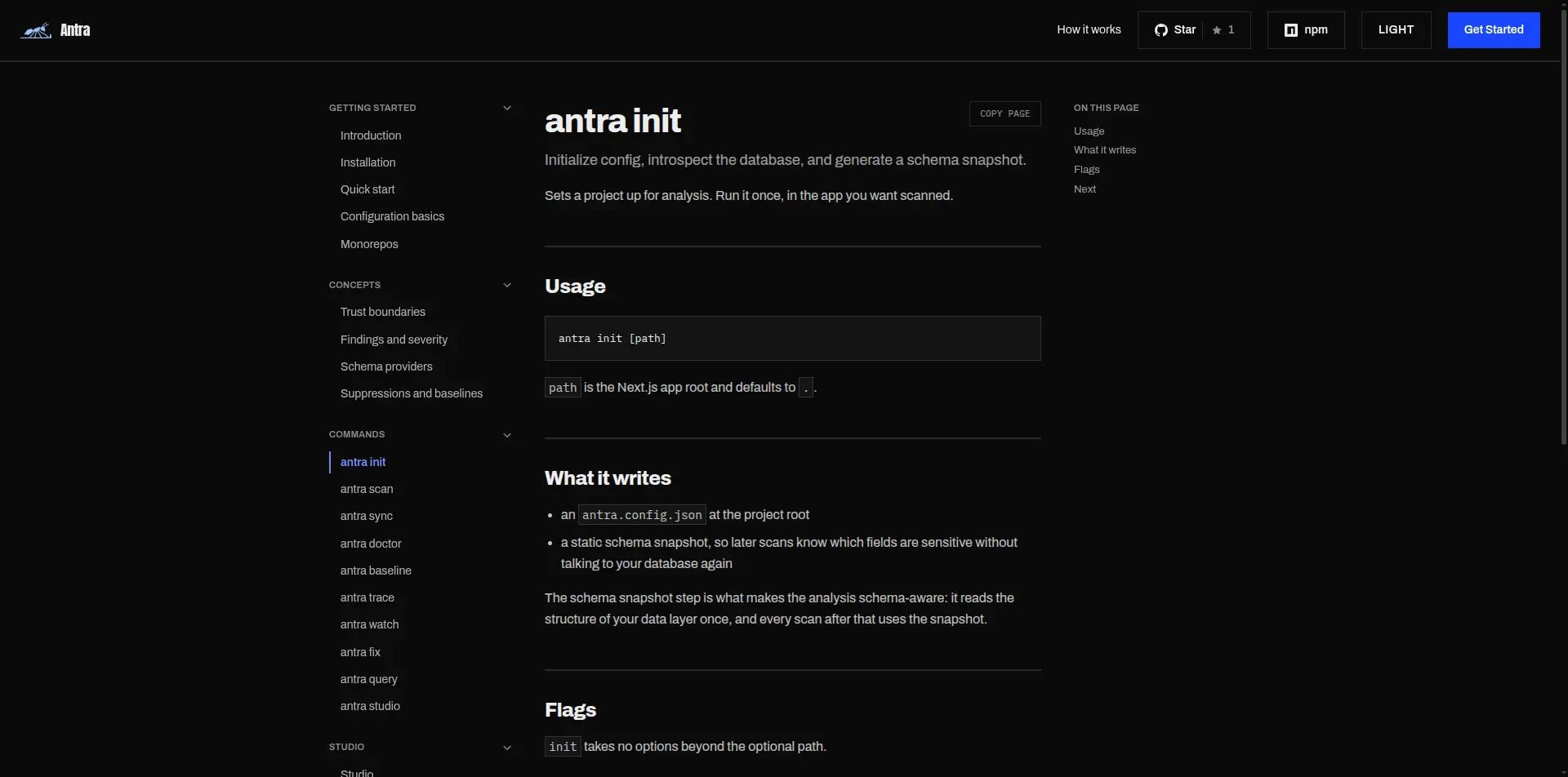 Antra — shot 3